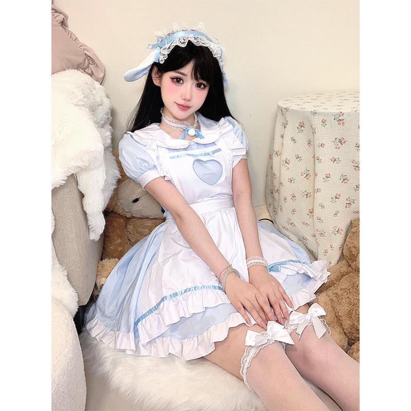Halloween cosplay Cute Sister Pure Desire Lolita Sexy Sex Uniform Small Chest Temptation Maid Costume Lolita