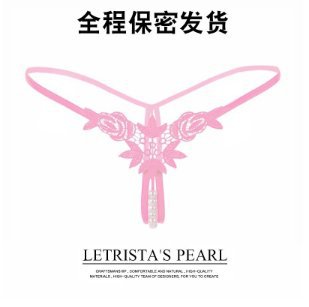 LS Sexy Underwear Mesh Panties Women's Low Waist Girls Lace Translucent Sexy Hot Foreign Trade Ladies