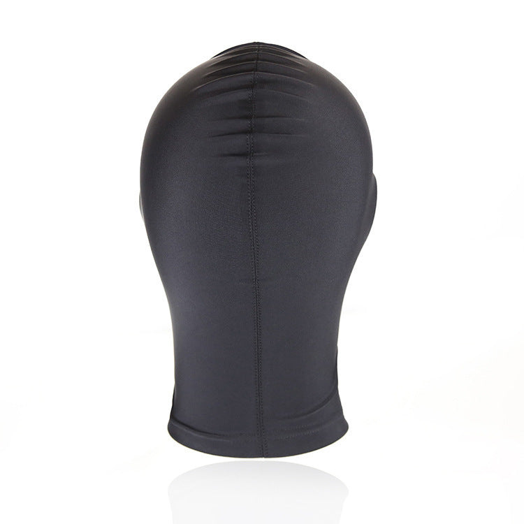 Adult supplies exposed mouth and eyes Hood role play Halloween gift mask sexy lingerie headgear SM