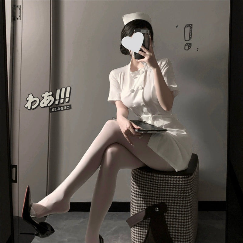 Sexy Pure Desire Nurse Uniform 2024 suit cosplay Spice Doctor Halloween Night Maid