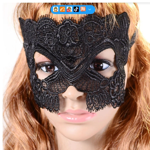 LS Sex Underwear Lace Queen Masquerade Princess Party Annual Meeting Beauty Mask Cosplay