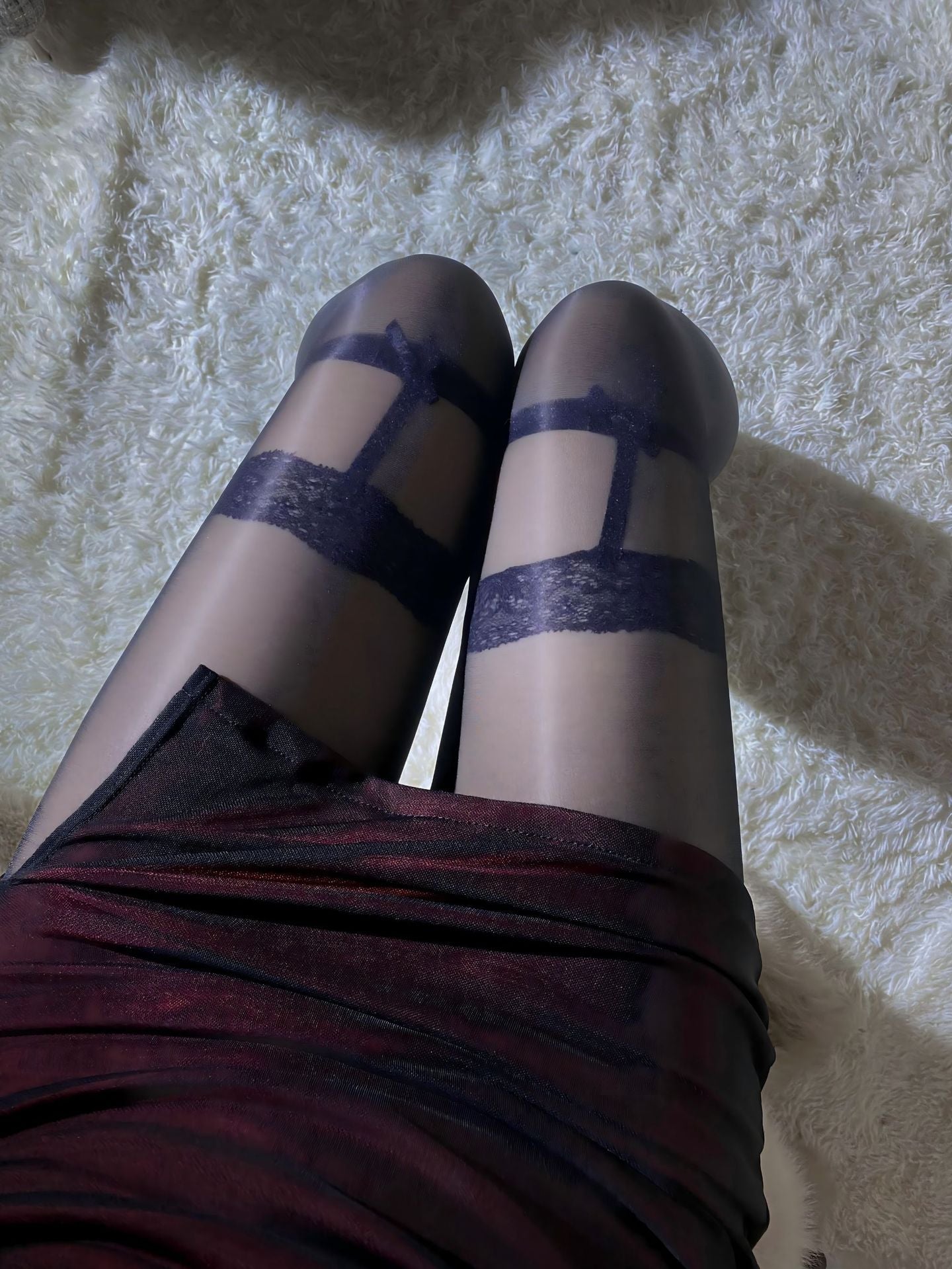 LS Sex Underwear Products Sexy Uniform Temptation Pajamas Pure Desire Small Chest Show Big Internet Red Silk Stockings