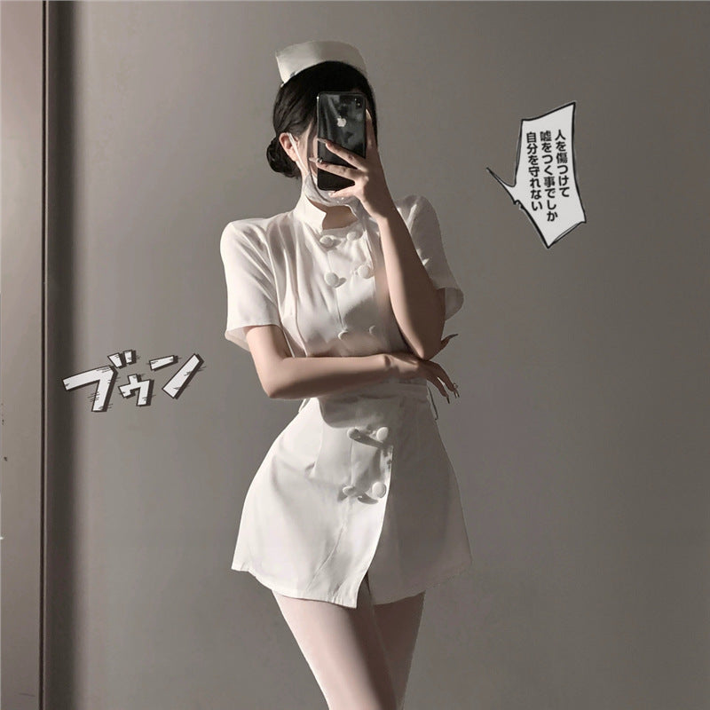 Sexy Pure Desire Nurse Uniform 2024 suit cosplay Spice Doctor Halloween Night Maid