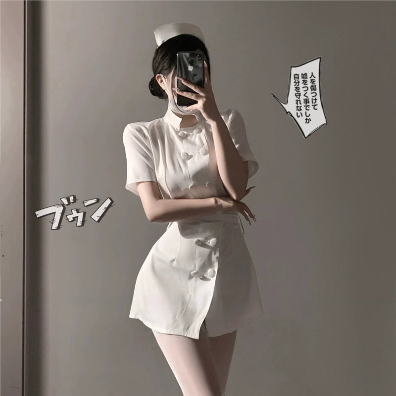 Sexy Pure Desire Nurse Uniform 2024 suit cosplay Spice Doctor Halloween Night Maid