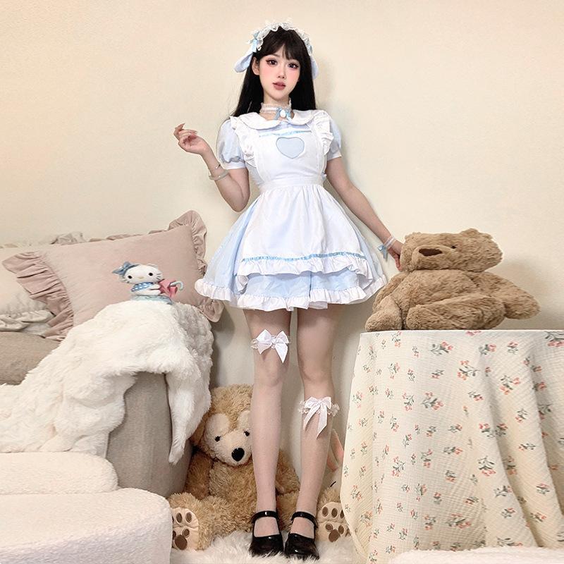 Halloween cosplay Cute Sister Pure Desire Lolita Sexy Sex Uniform Small Chest Temptation Maid Costume Lolita