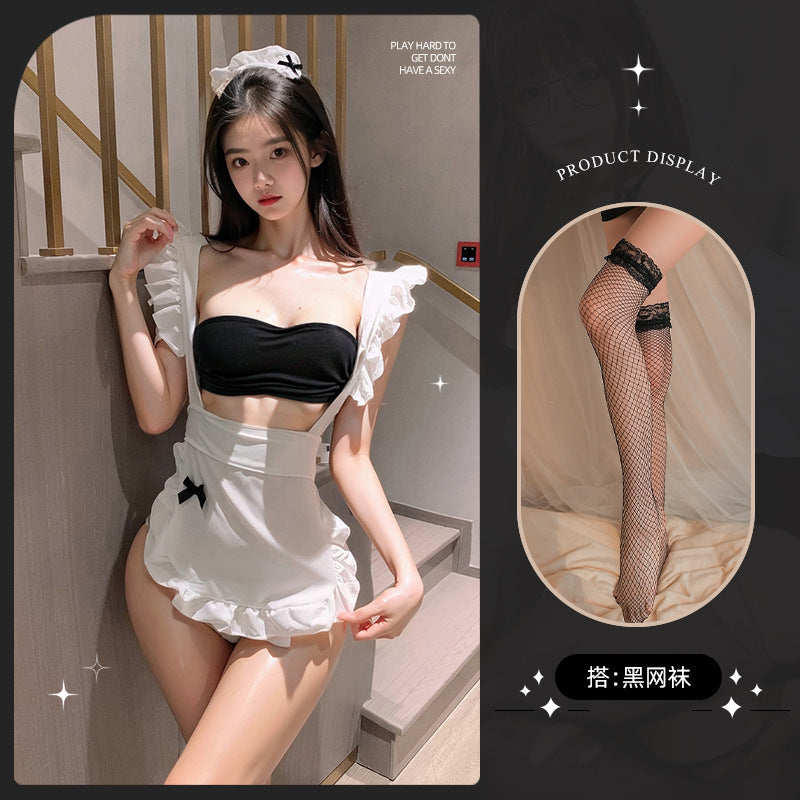 LS Sexy Lingerie Pure Desire Cute Maid Maid Outfit Hot Flirting Free Uniform Outfit 9263