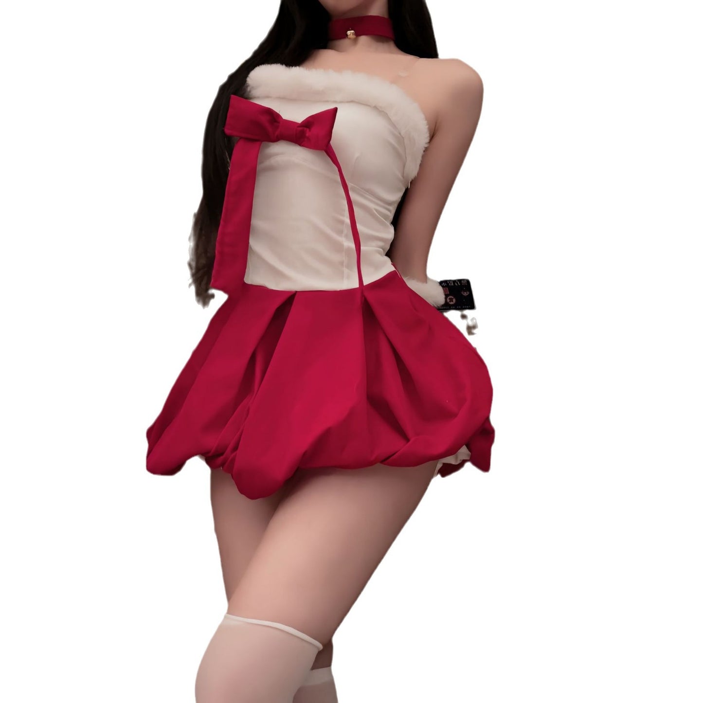 Shuo Yao sexy lingerie sexy Christmas shirt cute bunny dress new year party dress 012