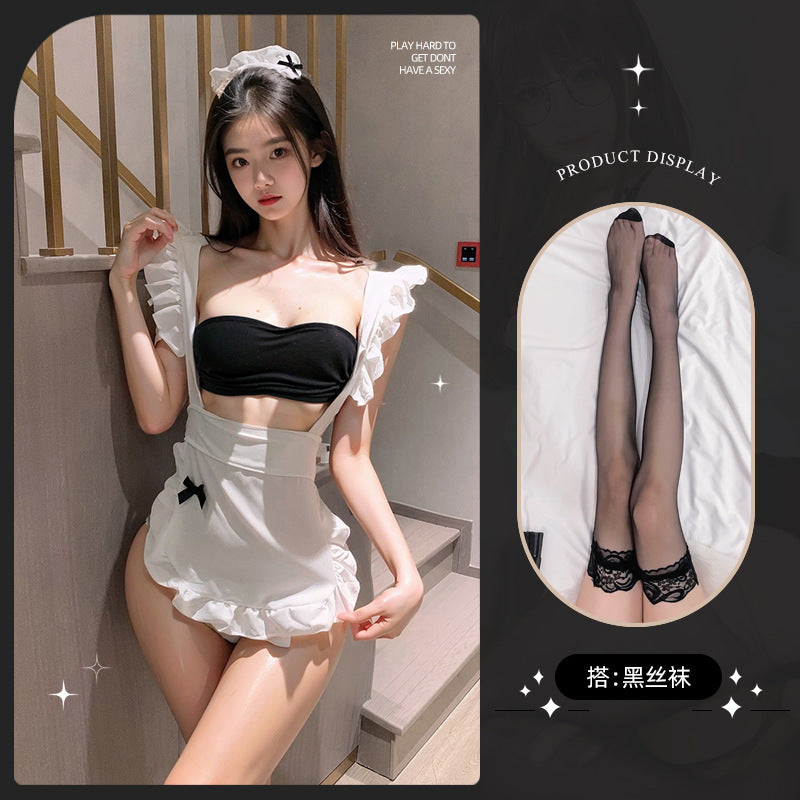 LS Sexy Lingerie Pure Desire Cute Maid Maid Outfit Hot Flirting Free Uniform Outfit 9263