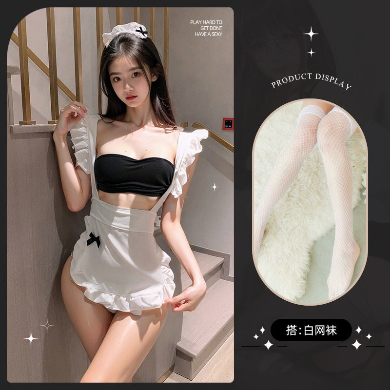 LS Sexy Lingerie Pure Desire Cute Maid Maid Outfit Hot Flirting Free Uniform Outfit 9263