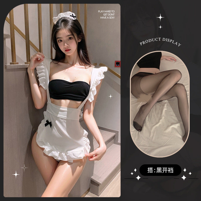 LS Sexy Lingerie Pure Desire Cute Maid Maid Outfit Hot Flirting Free Uniform Outfit 9263