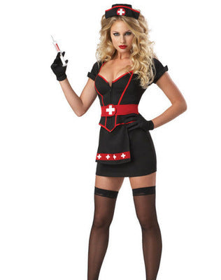 Foreign trade cross-border sexy nurse European and American Halloween game clothing sexy suit uniform 5217