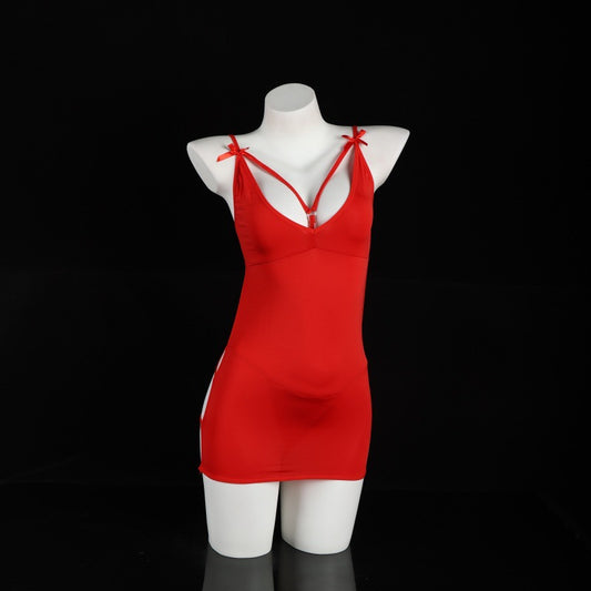 LS Sexy Lingerie Bed Tease Suspender Skirt Passionate Pajamas Sexy Hip Skirt No-Take-Off Flirting Suit