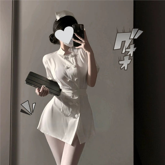Sexy Pure Desire Nurse Uniform 2024 suit cosplay Spice Doctor Halloween Night Maid