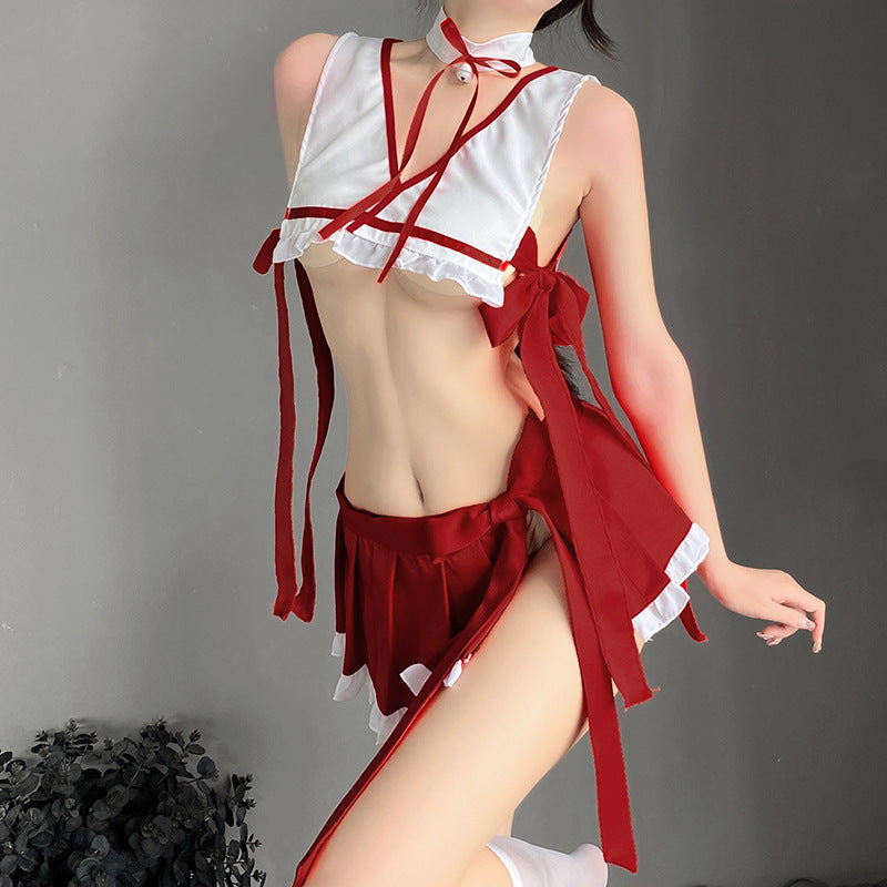 Halloween Costume Dance Sexy Bunny Three-point Underwear Temptation Christmas Bra suit Corset Christmas 332