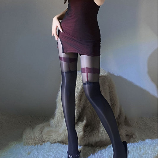 LS Sex Underwear Products Sexy Uniform Temptation Pajamas Pure Desire Small Chest Show Big Internet Red Silk Stockings