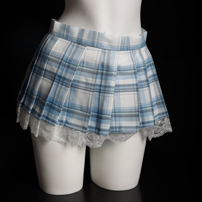LS Sexy Lingerie Sexy Student Jk Uniform Temptation Japanese Style Pure Desire Short Skirt Sailor Suit Cosplay