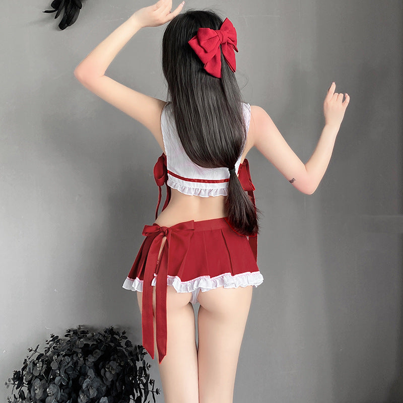 Halloween Costume Dance Sexy Bunny Three-point Underwear Temptation Christmas Bra suit Corset Christmas 332