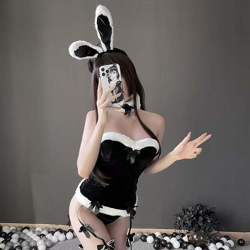Sexy Lingerie Bunny Christmas Uniform Temptation Pajamas Passion Midnight Charm Flirting Hot suit