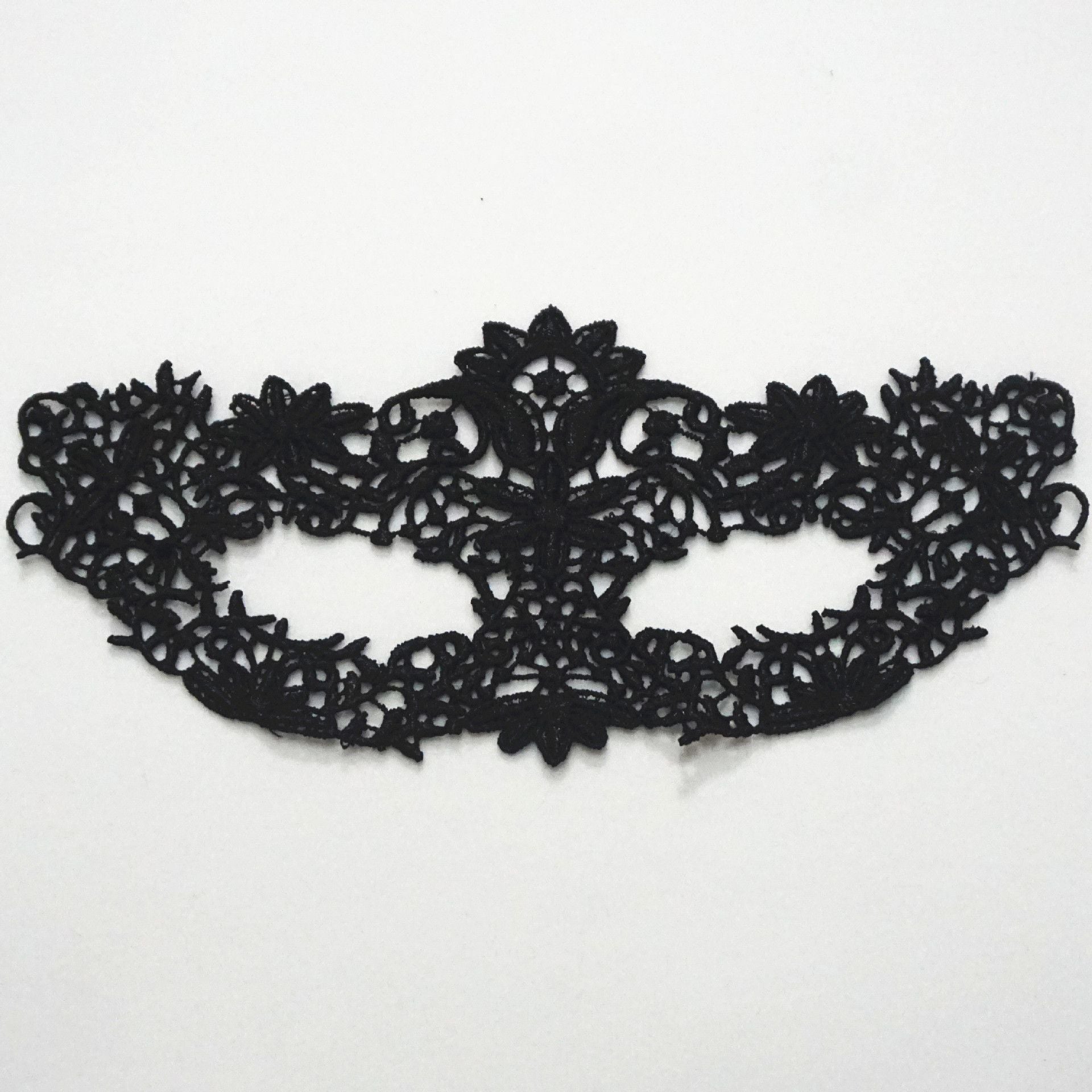 Factory Direct Sales Black Queen Sexy Lace Eye Mask Fashion Theme Prom Party Mask Halloween Christmas