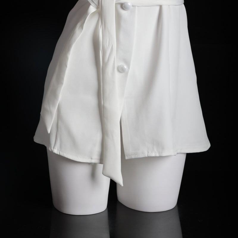 LS Sexy Nurse Outfit Sexy Lingerie Temptation Hot Solid Color Short Skirt Cosplay Bed Outfit 8059