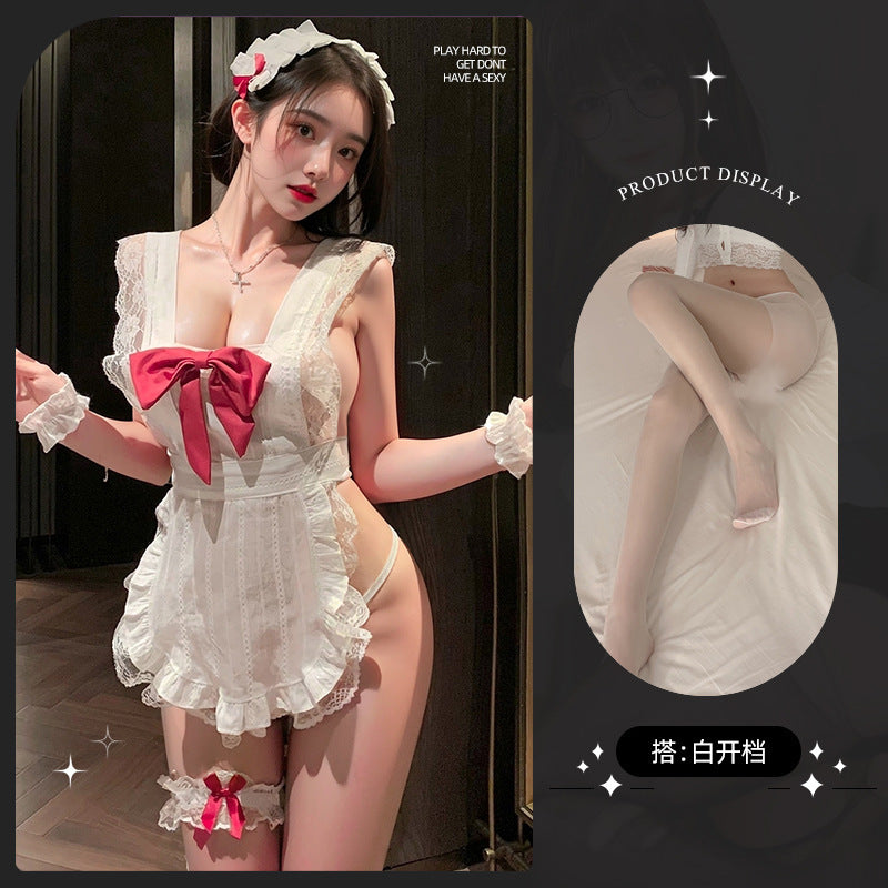 LS Love Apron Maid Maid Sexy Underwear suit Uniform Adult Sexy Pajamas Pure Desire 8387