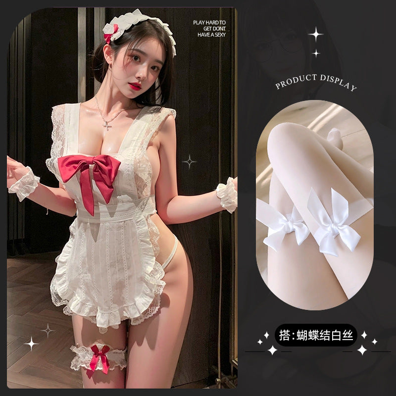 LS Love Apron Maid Maid Sexy Underwear suit Uniform Adult Sexy Pajamas Pure Desire 8387
