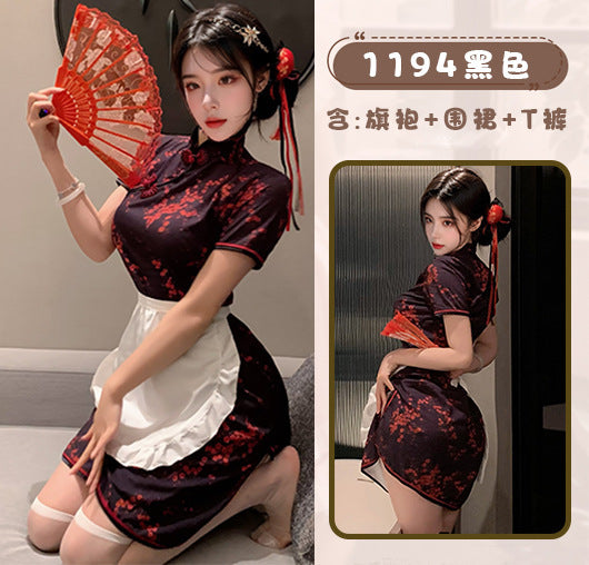 Xin Ying Sexy Underwear China Niang Cheongsam Passion Free Couple Flirting Temptation Uniform cos Role Play