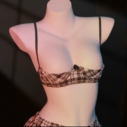 LS Sexy Underwear Uniform suit Sexy Temptation Hot Skirt Split Maid Maid suit 9032