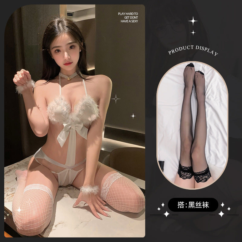LS Sexy Underwear Sexy Uniform Temptation Pajamas Pure Want Small Chest Big Cat Maid 8551