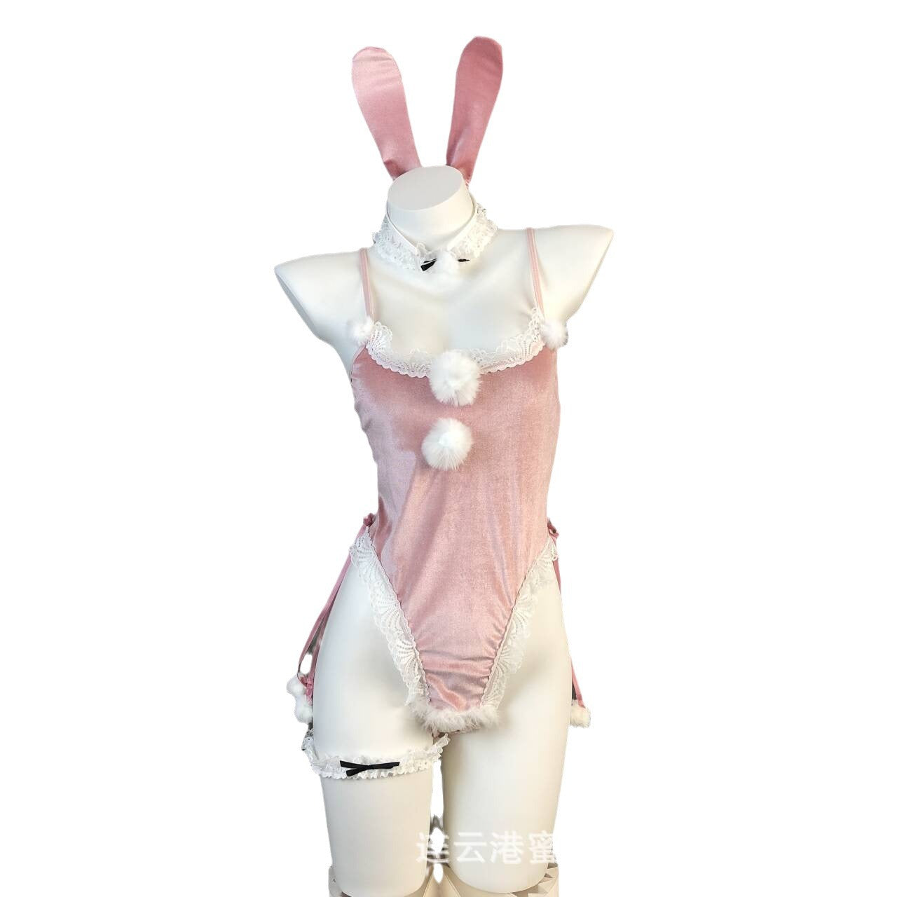Zhixin sexy lingerie role-playing bunny Christmas costume seductive one-piece tight uniform open crotch suit 8032