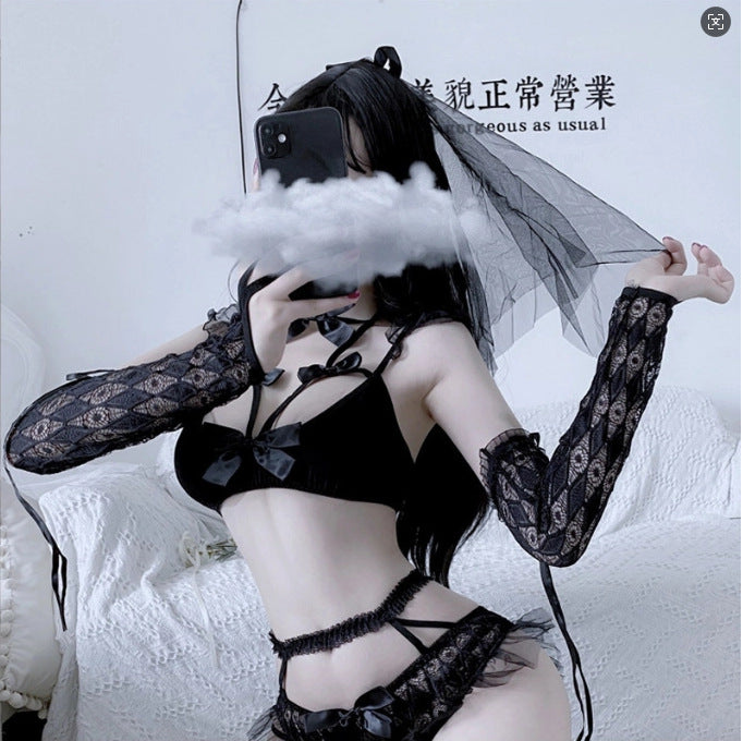 LS Sexy Underwear Sexy Accessories Gloves Sexy Matching Accessories All-match Aurora Gloves plus size Hair