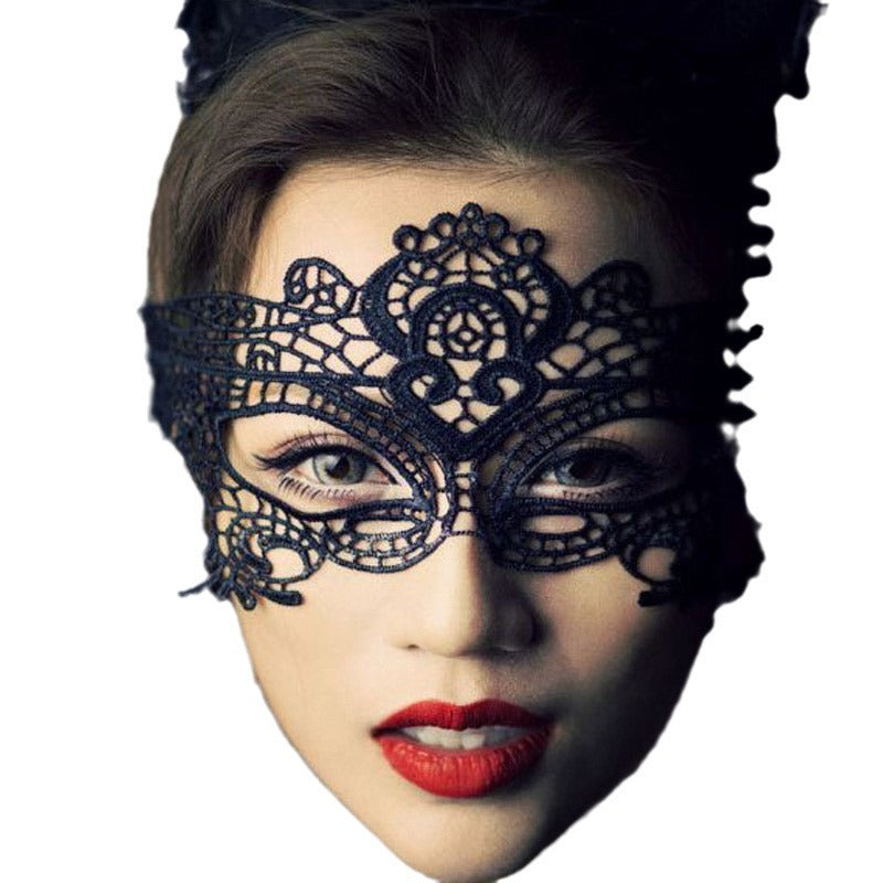 Sexy and Interesting Eye Mask, Lace Cut Out Stereo Eye Mask, Halloween Mask Accessories, Masquerade Nightclub Delivery