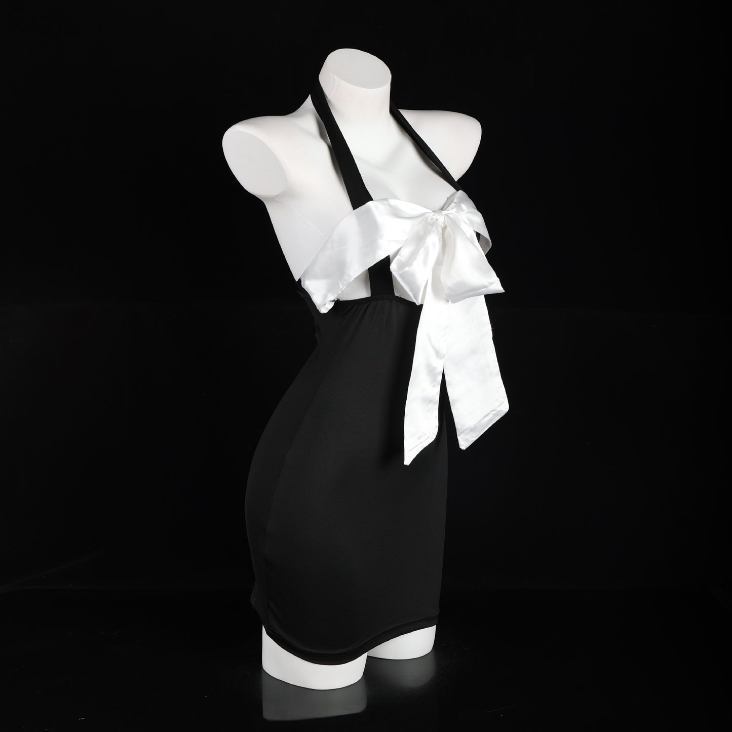 LS Secretary Uniform Hot Girl Pure Desire Small Breasts Show Big Neck Sexy Hip Covering Shirt Women's Hip Skirt 8127
