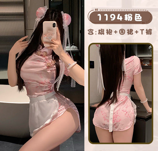 Xin Ying Sexy Underwear China Niang Cheongsam Passion Free Couple Flirting Temptation Uniform cos Role Play