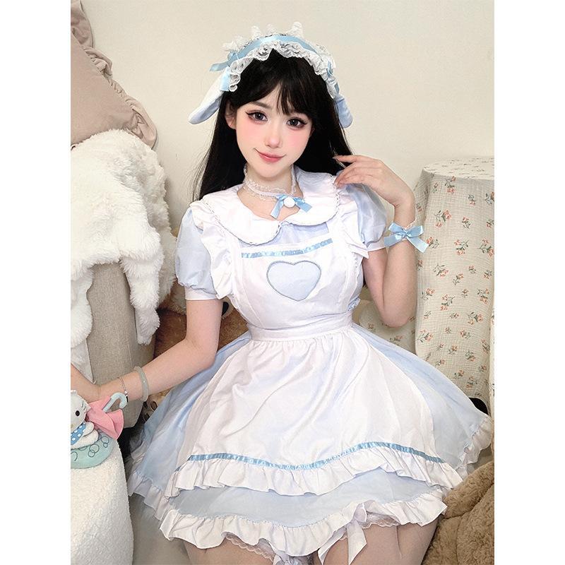 Halloween cosplay Cute Sister Pure Desire Lolita Sexy Sex Uniform Small Chest Temptation Maid Costume Lolita