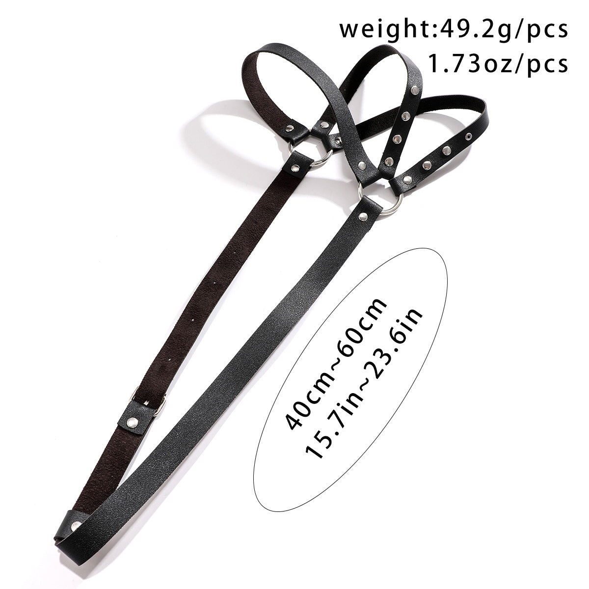 European and American fashion personality punk bound shoulder strap men's trendy Sexy Halloween body chain cross-border men's body jewelry