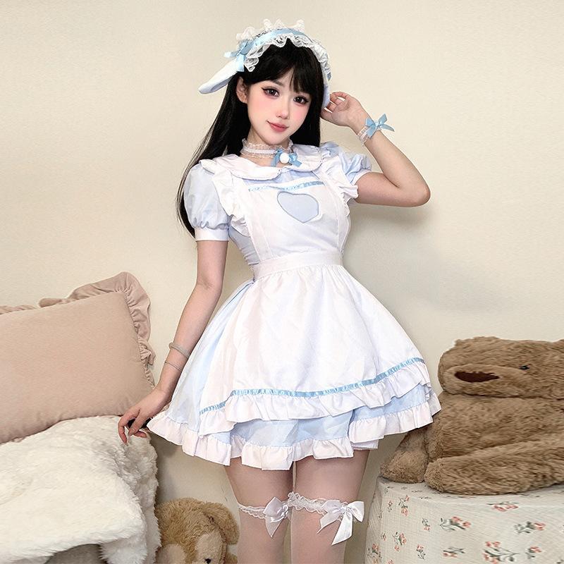 Halloween cosplay Cute Sister Pure Desire Lolita Sexy Sex Uniform Small Chest Temptation Maid Costume Lolita
