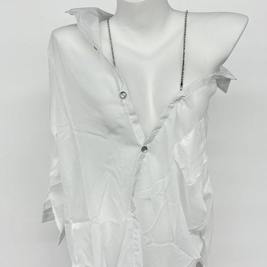 LS Sexy Lingerie No Need to Take Off Nightgown Uniform Temptation Boyfriend Shirt Pure Desire Secretary Temptation 8225