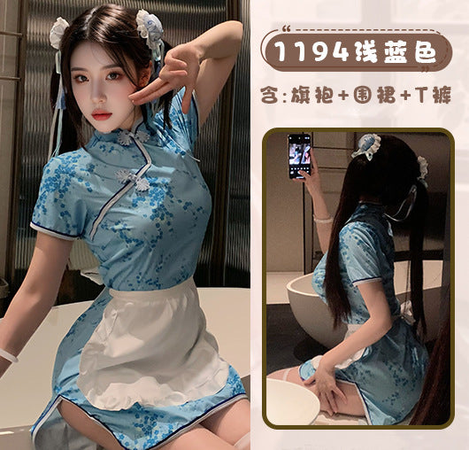 Xin Ying Sexy Underwear China Niang Cheongsam Passion Free Couple Flirting Temptation Uniform cos Role Play