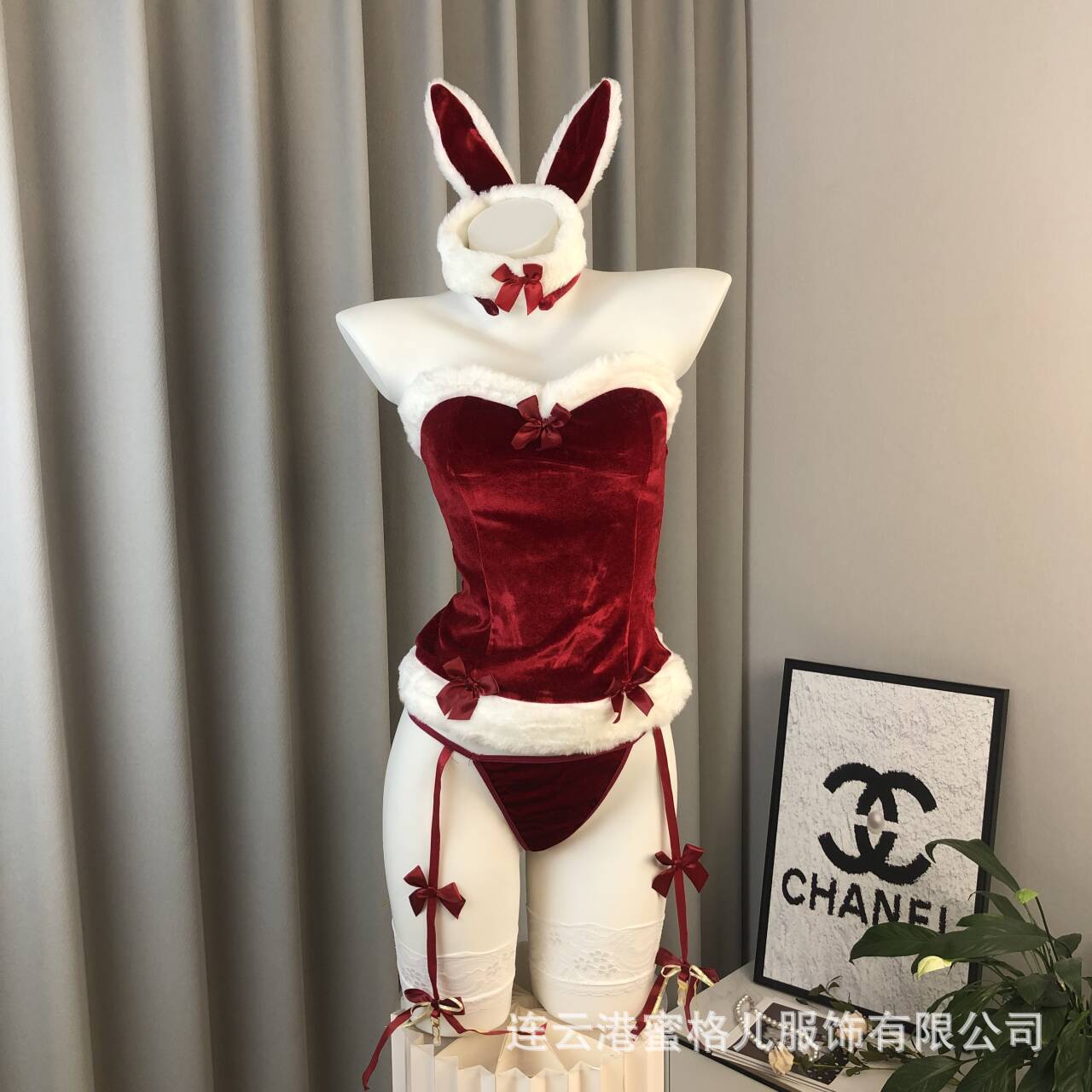 Sexy Underwear Autumn and Winter Sexy Christmas Bunny Dress Uniform Temptation Passion suit Midnight Charm 8031