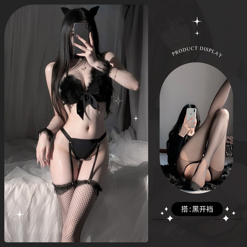 LS Sexy Lingerie Pure Desire Headband Cute Cat Girl Antler Headband Cat Girl Internet Celebrity Versatile Cat Girl