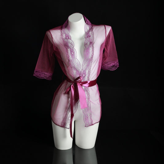 LS Sexy Lingerie Plus Size Sexy Pajamas Pure Desire Style Perspective Passion Temptation Small Breasts Revealing Big Suit Women