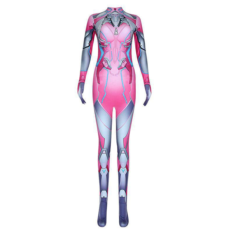 Halloween Cross-border EVA Tights Red Blue Black Spider Jumpsuit Asako Asako Women's Fun Coats
