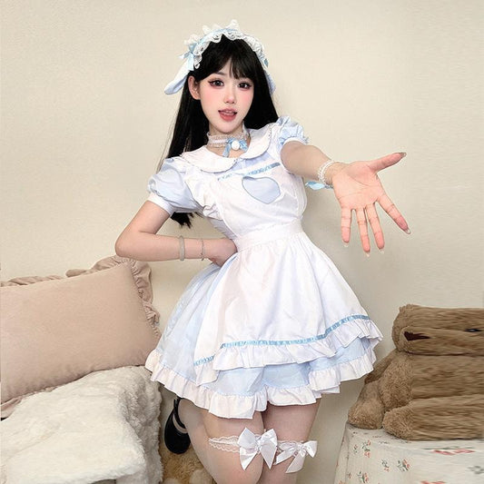 Halloween cosplay Cute Sister Pure Desire Lolita Sexy Sex Uniform Small Chest Temptation Maid Costume Lolita