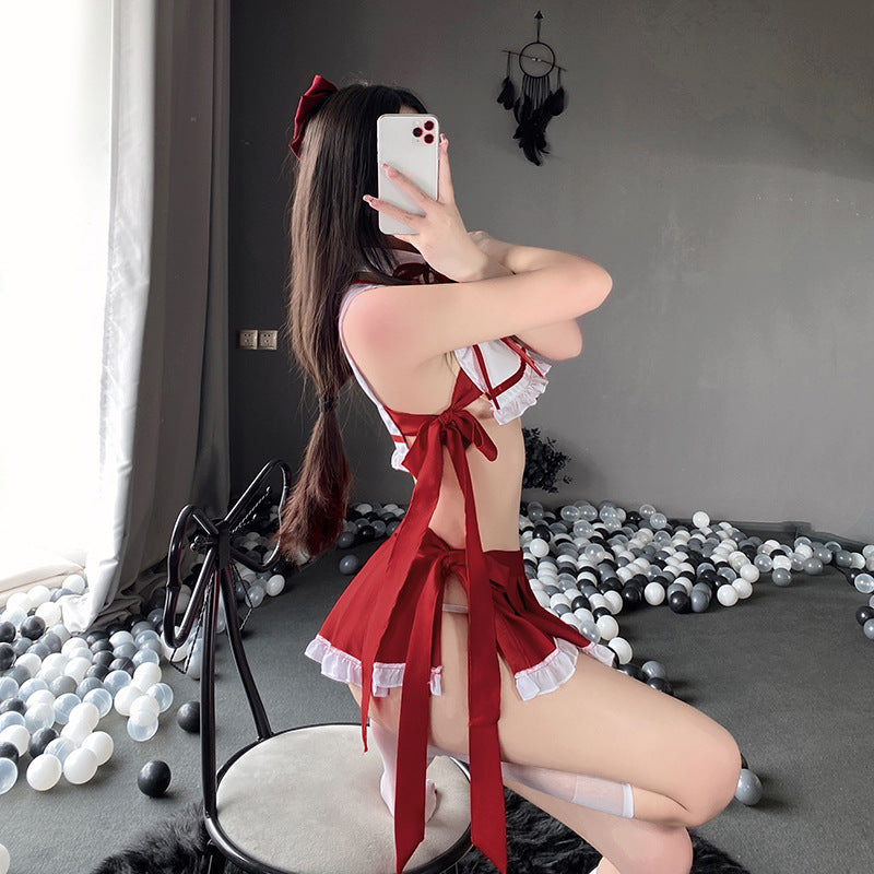Halloween Costume Dance Sexy Bunny Three-point Underwear Temptation Christmas Bra suit Corset Christmas 332