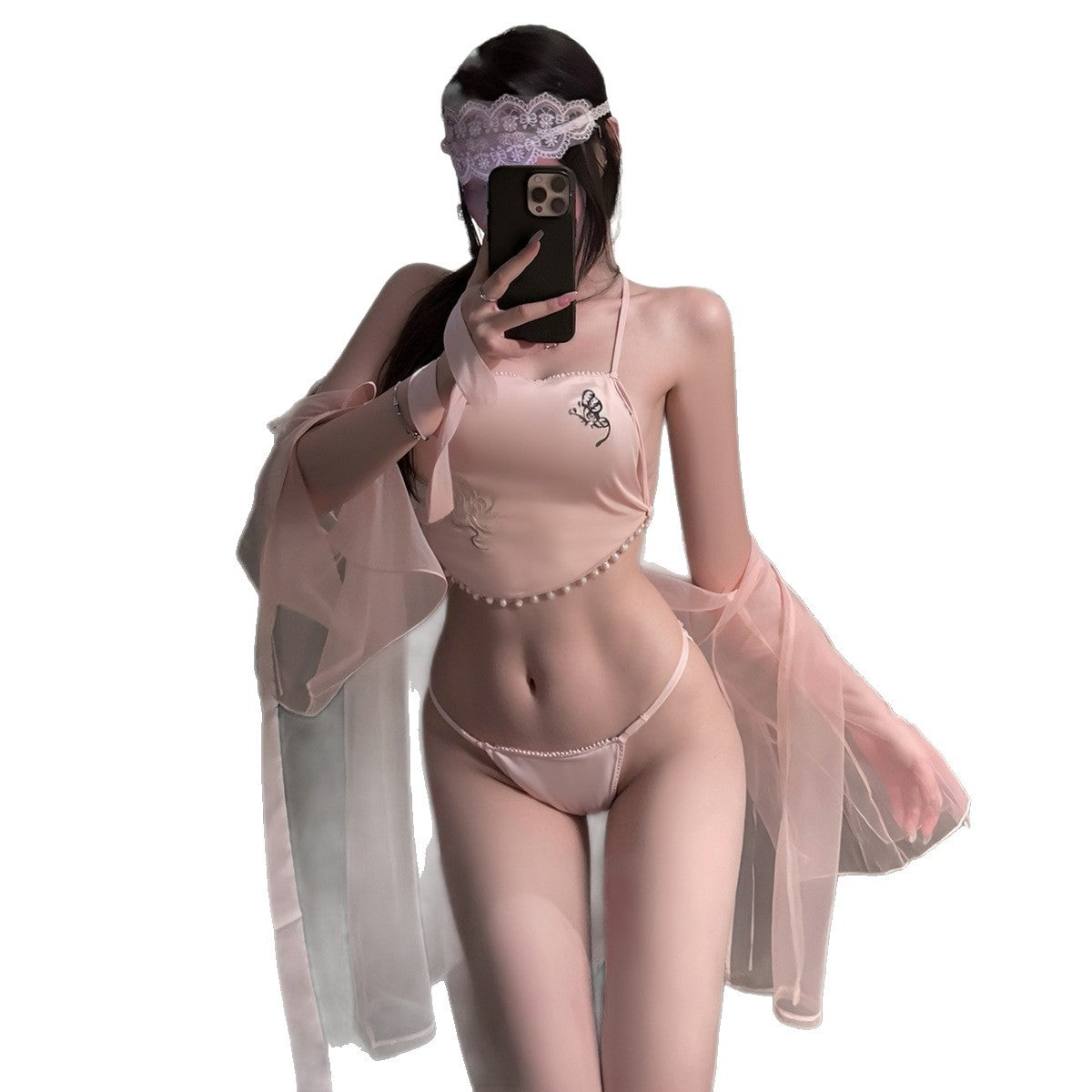 LS Sexy Lingerie Sexy Han Dynasty Ancient Style Pure Desire Bellyband Temptation Passionate Palace Style Classical Han Dynasty Women