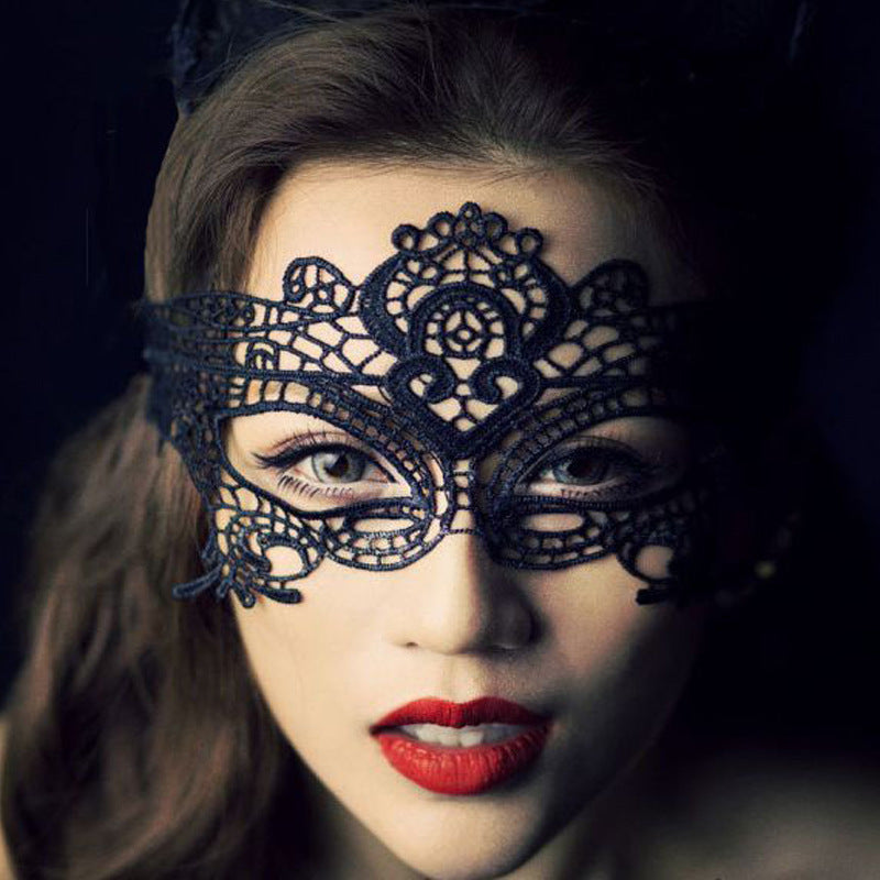 Sexy and Interesting Eye Mask, Lace Cut Out Stereo Eye Mask, Halloween Mask Accessories, Masquerade Nightclub Delivery